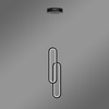 Moderne LED-Pendelleuchte Led Ellipse No.2 Schwarz 3000K LEDesign