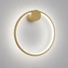 Moderne LED-Wandleuchte Moon 30 cm Gold 4000K LEDesign
