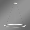 Moderne LED-Hängeleuchte Orbit No.1 100 cm Weiß 4000K mit Fernbedienung LEDesign