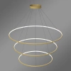 Moderne LED-Pendelleuchte Orbit No.3 120 cm Gold 3000K LEDesign