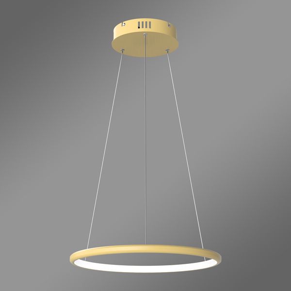Moderne LED-Hängeleuchte Orbit No.1 40 cm Gold 4000K mit Fernbedienung LEDesign