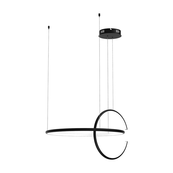 Moderne Led-Pendelleuchte Celestial No.2 schwarz mit Tuya App 3000K LEDesign
