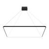 Pendelleuchte Led Quadrum No.1 120 cm Schwarz 4000K LEDesign